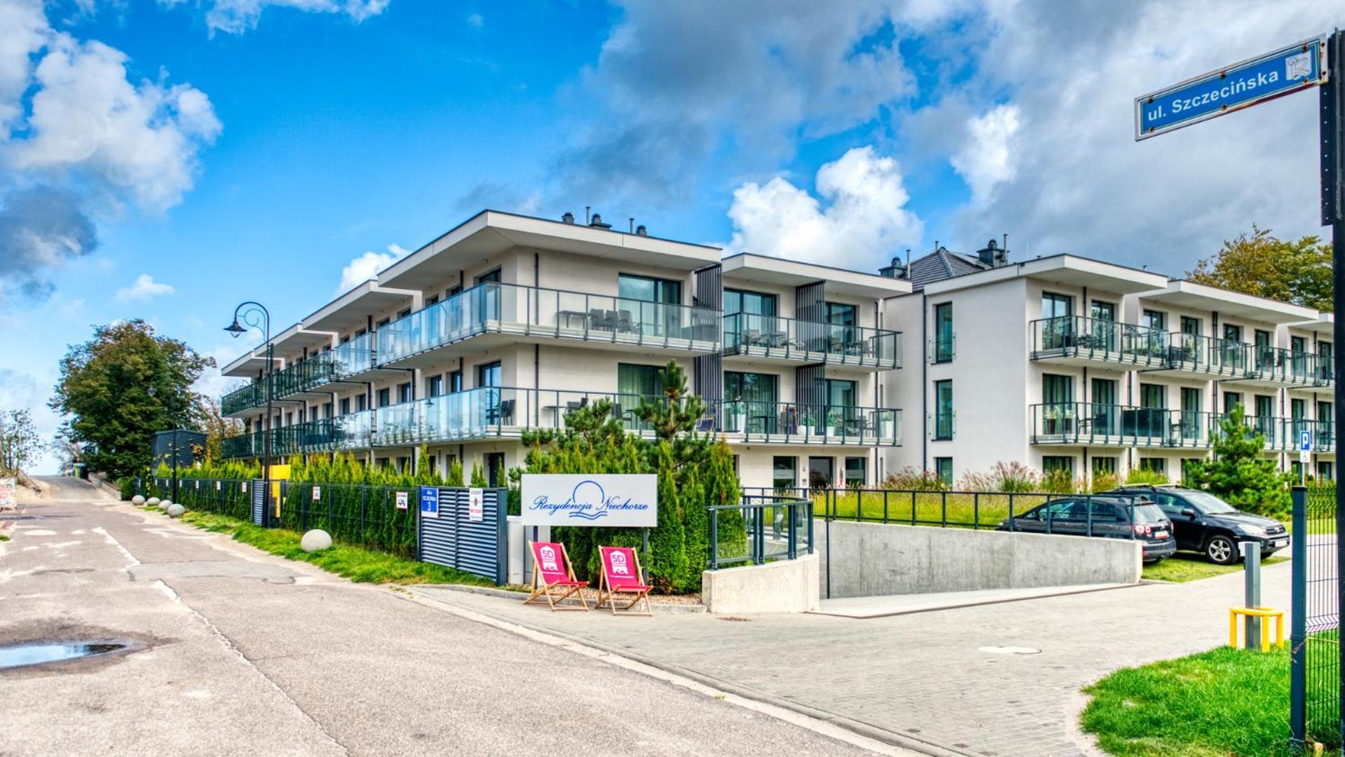 Rezydencja Niechorze 310 Z Widokiem Na Morze I Przy Plazy - 5D Apartamenty エクステリア 写真